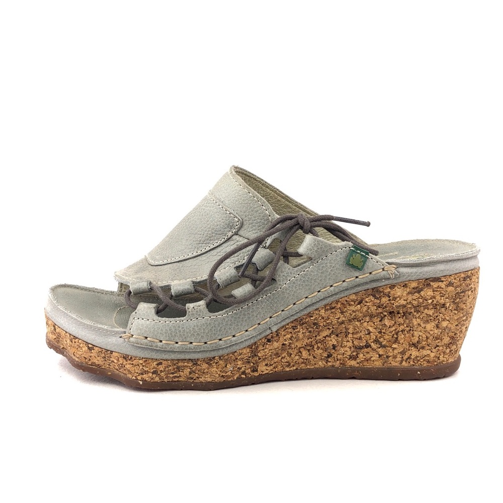 El Naturalista Cork Oak 405 Wedge Sandals EUR 41